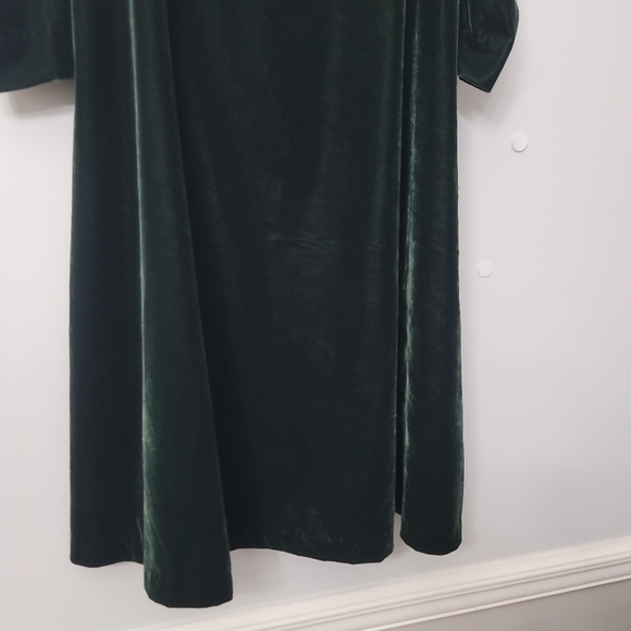 Antonio Melani MacKenzie Square Neck Long Sleeve Velvet A-Line Midi Dress - Picture 5 of 9